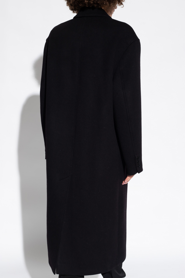 コート Isabel Marant FW23 THEODORE COAT (MA0099FA_A3D19I10ST) Black 'Theodore' double-breasted coat Isabel Marant